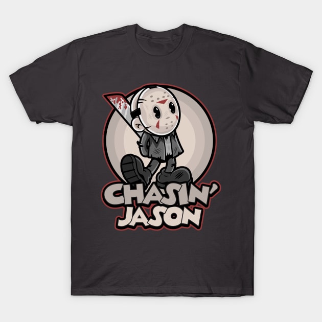 Chasin' Jason T-Shirt by harebrained